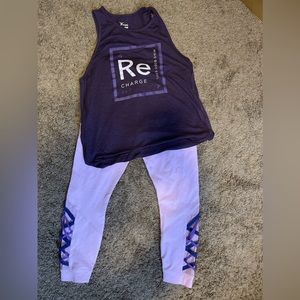 Fabletics power hold 7/8 leggings